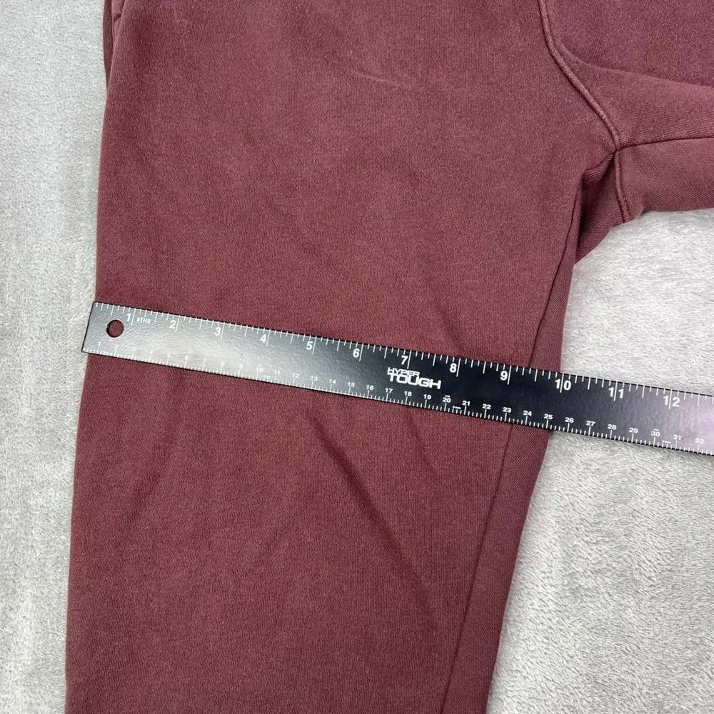 Nike Sportswear Club Fleece Joggers Womens Medium Maroon Solid Tapered Sweats